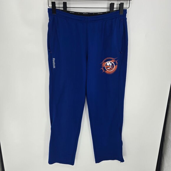 Reebok Center Ice mens size Large NHL New York islanders ankle zip sweat pants - Picture 10 of 10